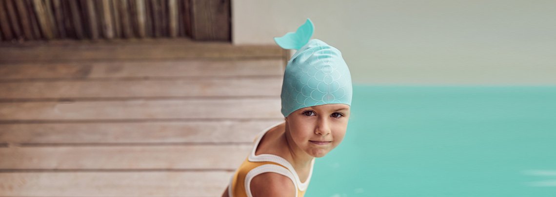Bonnet de piscine enfant