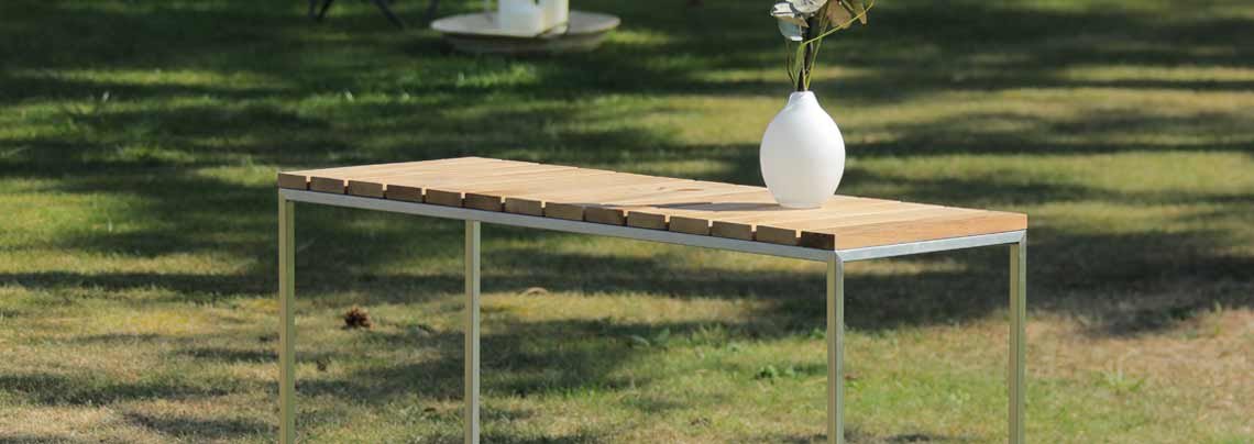 Console de jardin