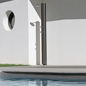 Douche piscine solaire Aquabella Brown